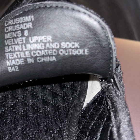 Steve Madden velvet upper men’s loafers Sz 8 - Picture 7 of 15